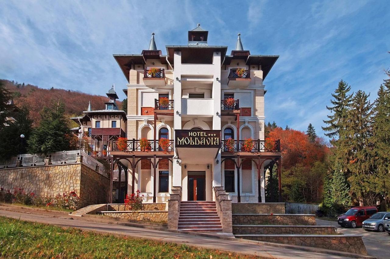 Hotel Moldavia Slănic-Moldova Dış mekan fotoğraf